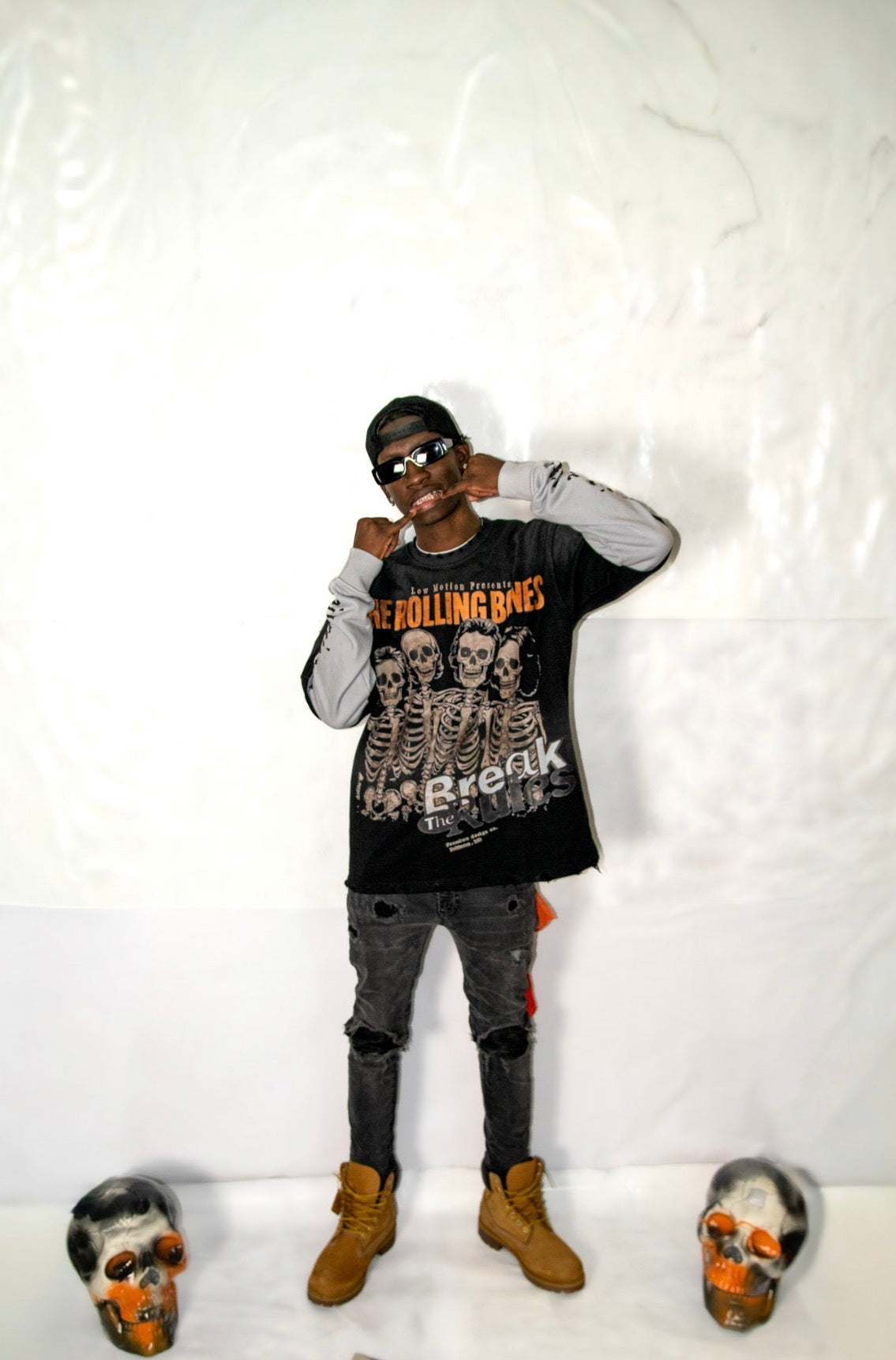 Low Motion Rolling Bones Tee image 4